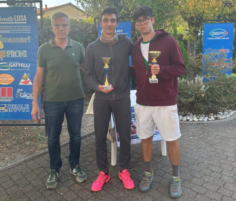 I protagonisti della finale del Rodeo di 3/a categoria a Massa Lombarda: Andrea Severi e Giovanni Zardi
