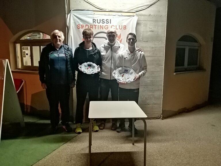 La premiazione del Rodeo Open di Autunno al Russi Sporting Club