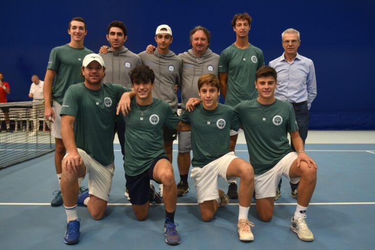 Il team di serie A1 del Circolo Tennis Massa Lombarda