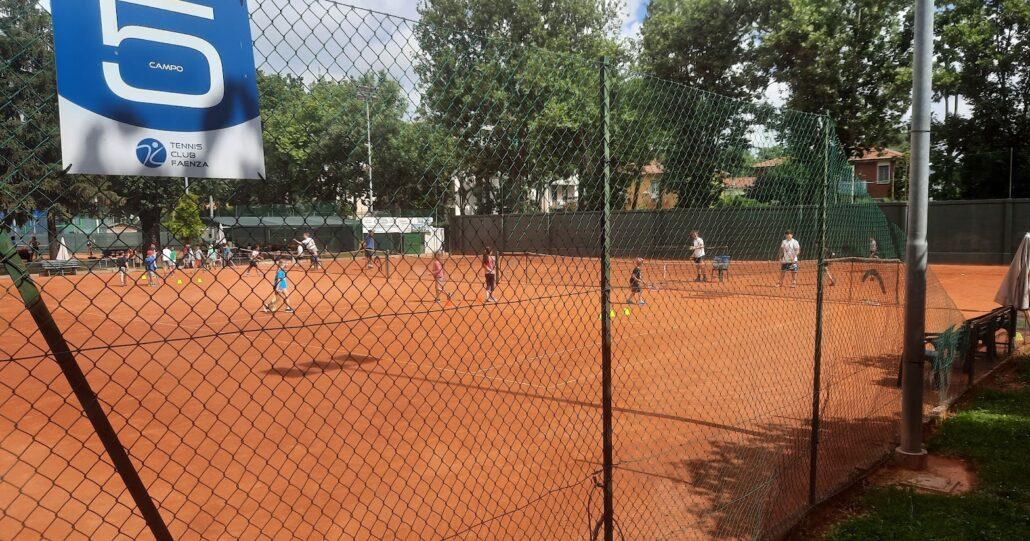 I campi 5 e 6 del Tennis Club Faenza
