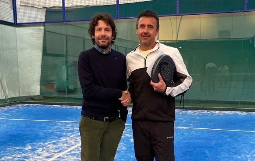 Angel Ruiz e Alberto Valtieri, consigliere del Tc Faenza