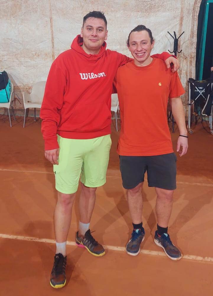 Michele Cavina e Andrea Boldrini, finalisti del torneo TPRA 'IBI24' a Russi