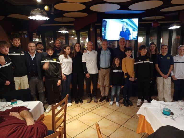 Un momento della festa sociale del Circolo Tennis Zavaglia