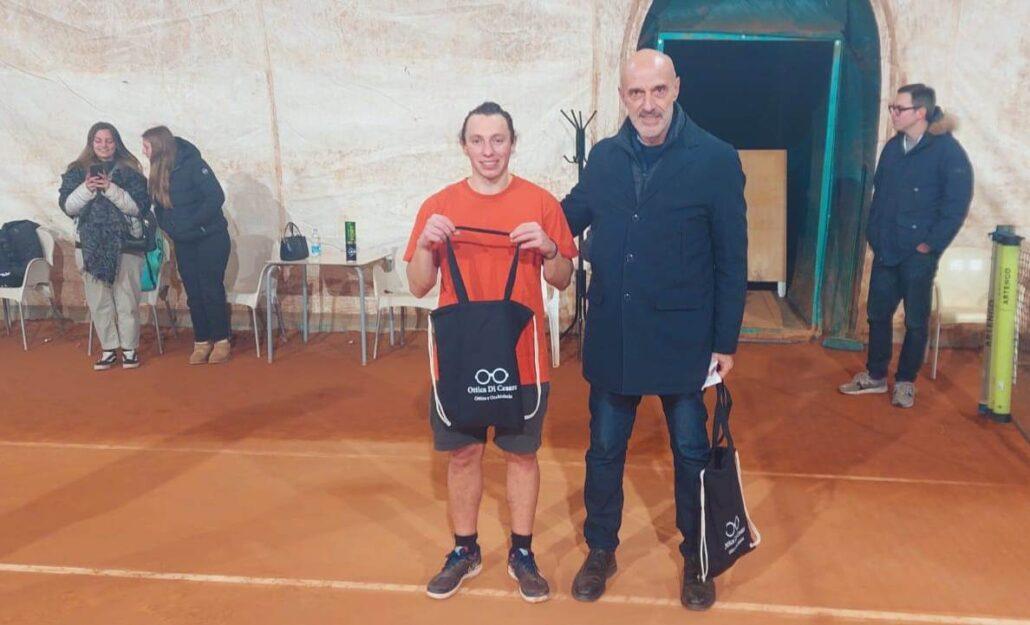 Andrea Boldrini, finalista del torneo Entry Level L50 al Russi Sporting Club
