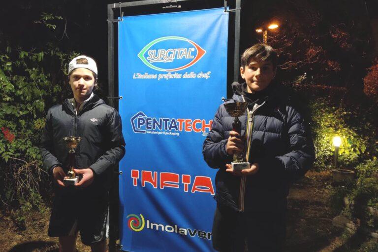 Andrea Picariello e Pietro Tombari, protagonisti della finale del Rodeo Under 14 a Massa Lombarda