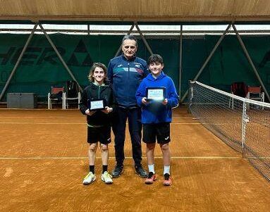 La premiazione del torneo Under 12 al Forum