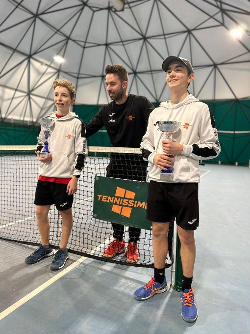 La premiazione dell'Under 14 maschile all'Ippodromo