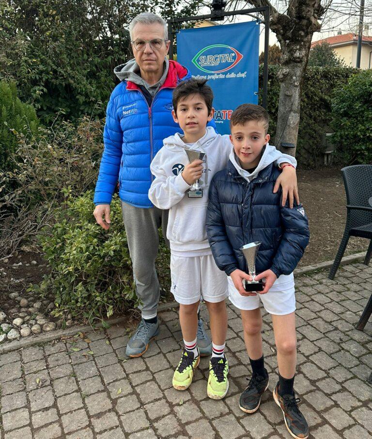 La premiazione del Torneo Rodeo under 10 maschile al Circolo Tennis Massa Lombarda