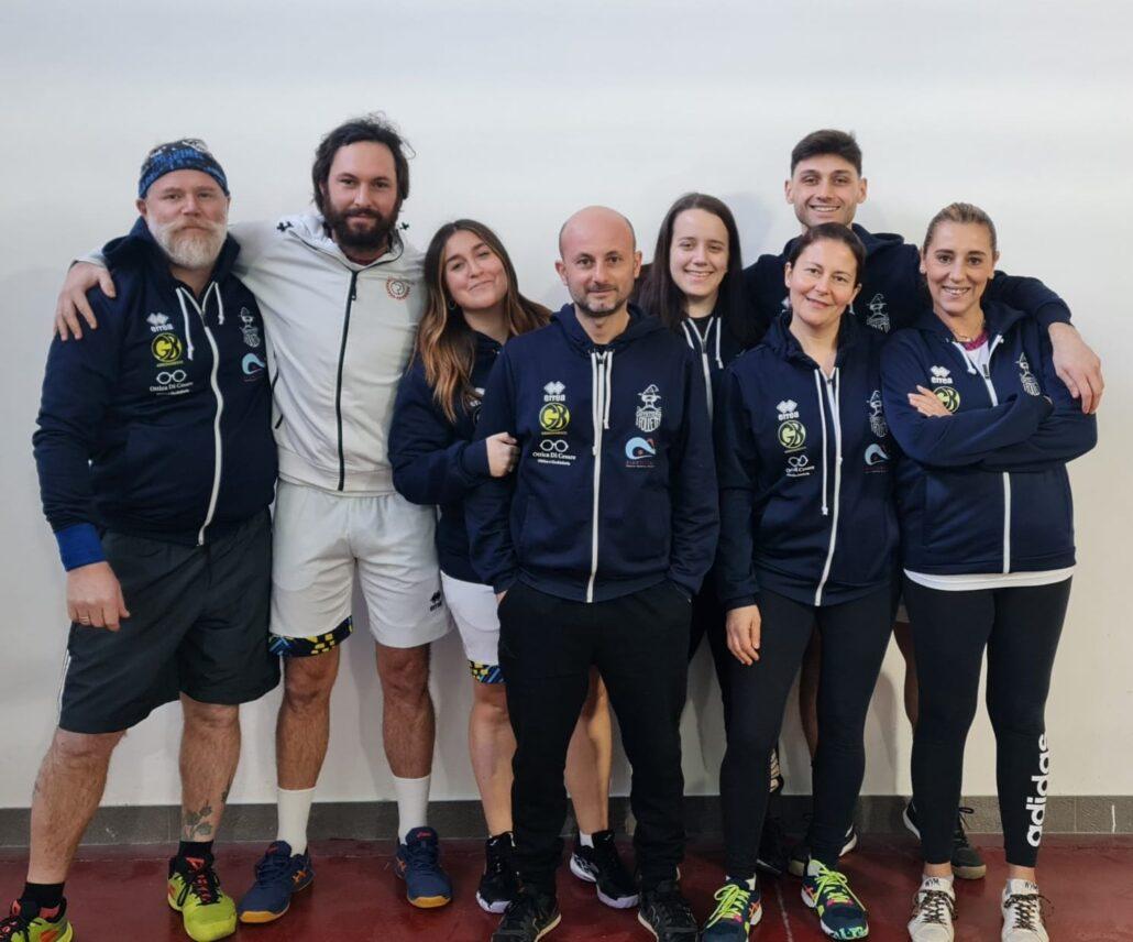 La squadra del Russi Sporting Club di padel Coppa Emilia Romagna Msp griffata I Folletti