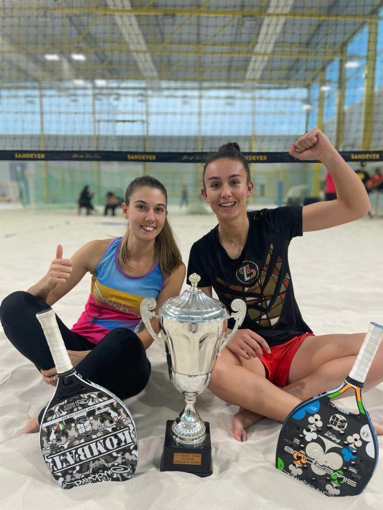 Beach Tennis: Alice Grandi e Lola Barrau vincono il torneo Itf BT50 di Tolosa