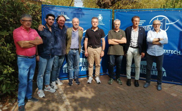 Il direttivo del Ct Massa alla presentazione della squadra di A1