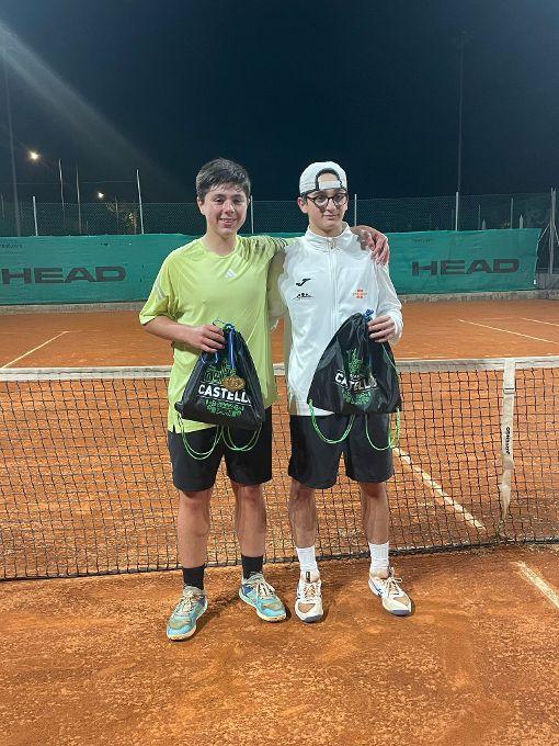 Da sinistra Enea Vinetti e Beniamino Savini