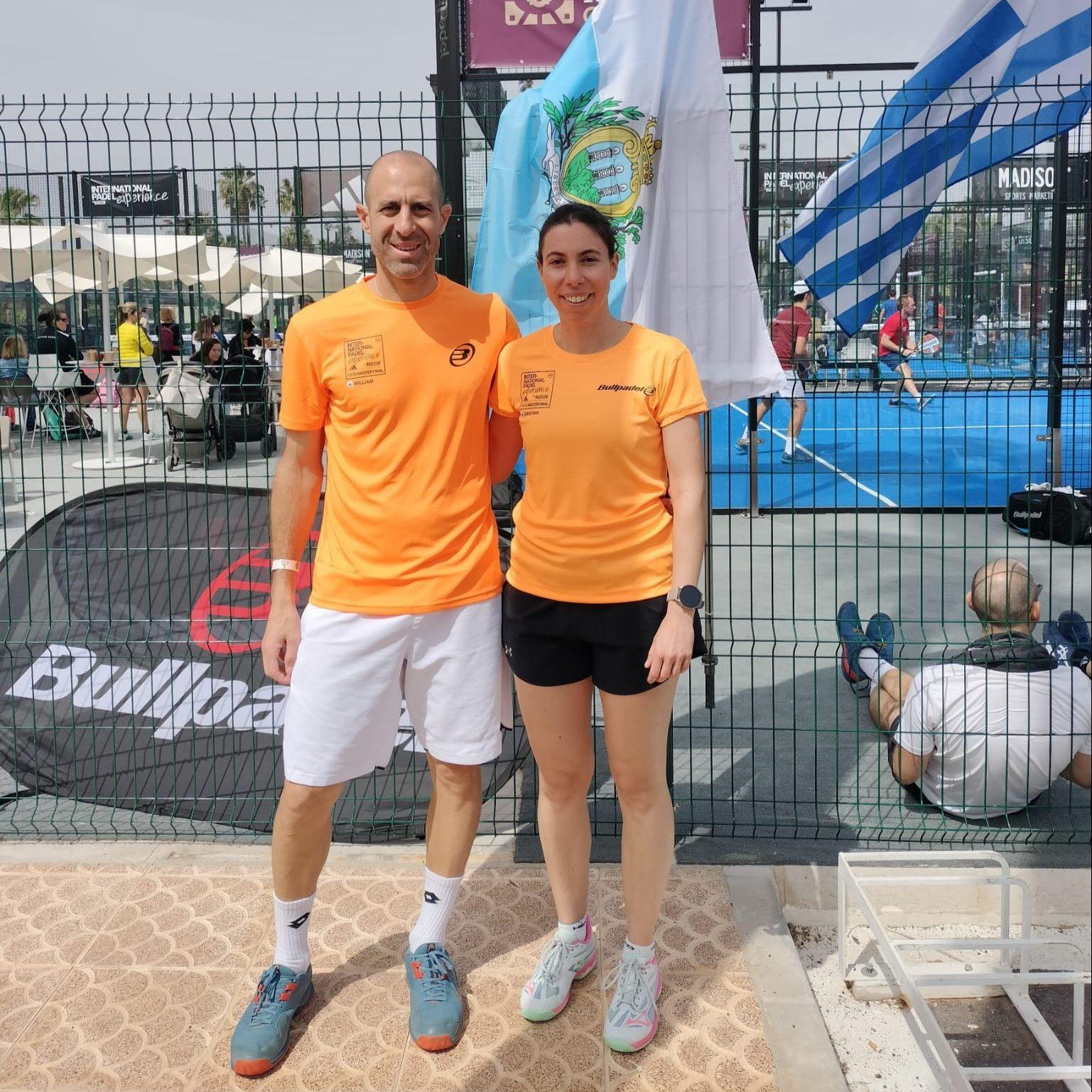 Il duo sammarinese Bacciocchi-Forcellini trionfa nel misto alle finali del Madison International Padel Experience