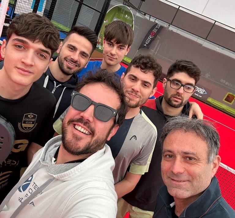 Tennis Club Faenza Padel 2024: Marco Neri, Gabriele Tronconi, Massimiliano Idà, Michael Barberini, Francesco Palmisano, Matias Branger e Marcello Sportelli