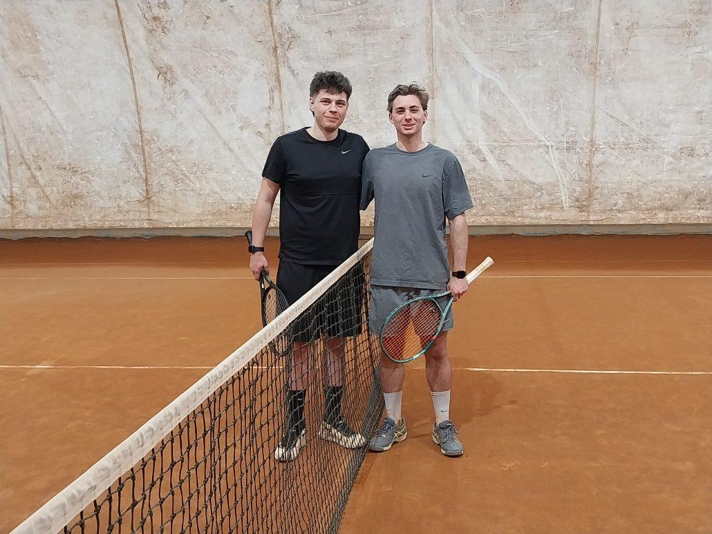 Elia Farneti e Filippo Mini prima della finale