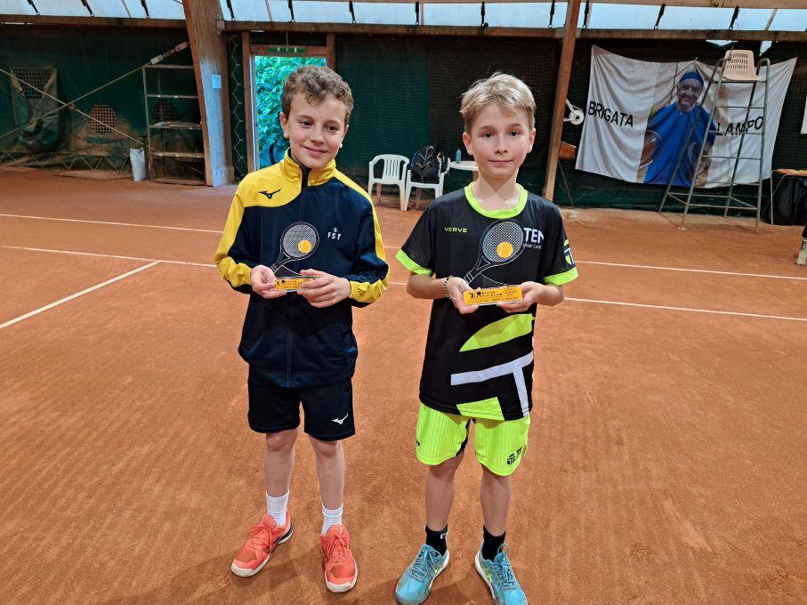 Torneo giovanile del Ct Coriano: nell’Under 12 vincono Lorenzo Kapros ed Anita Amadio
