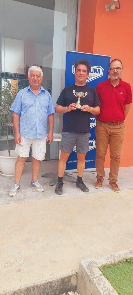 La premiazione di Andrea Melandri a Larnaca