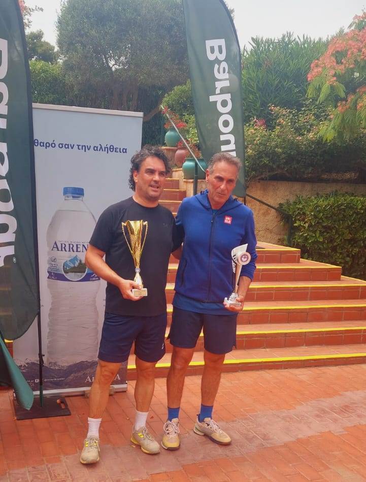 La premiazione di Andrea Melandri (Russi Sporting Club) ad Atene