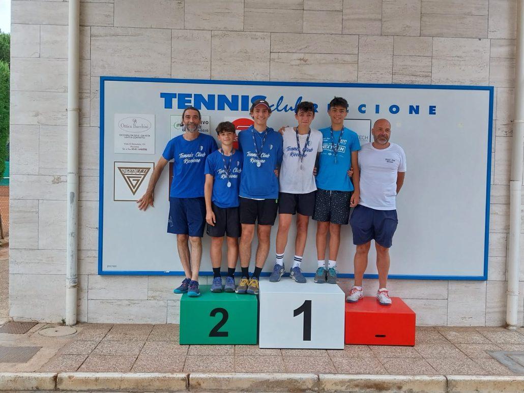 Circuito pickleball "Road to Torino" Tc Riccione: premiazione doppio maschile