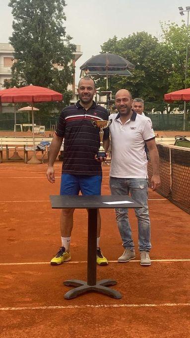 La premiazione del vincitore Fabio Nicolella