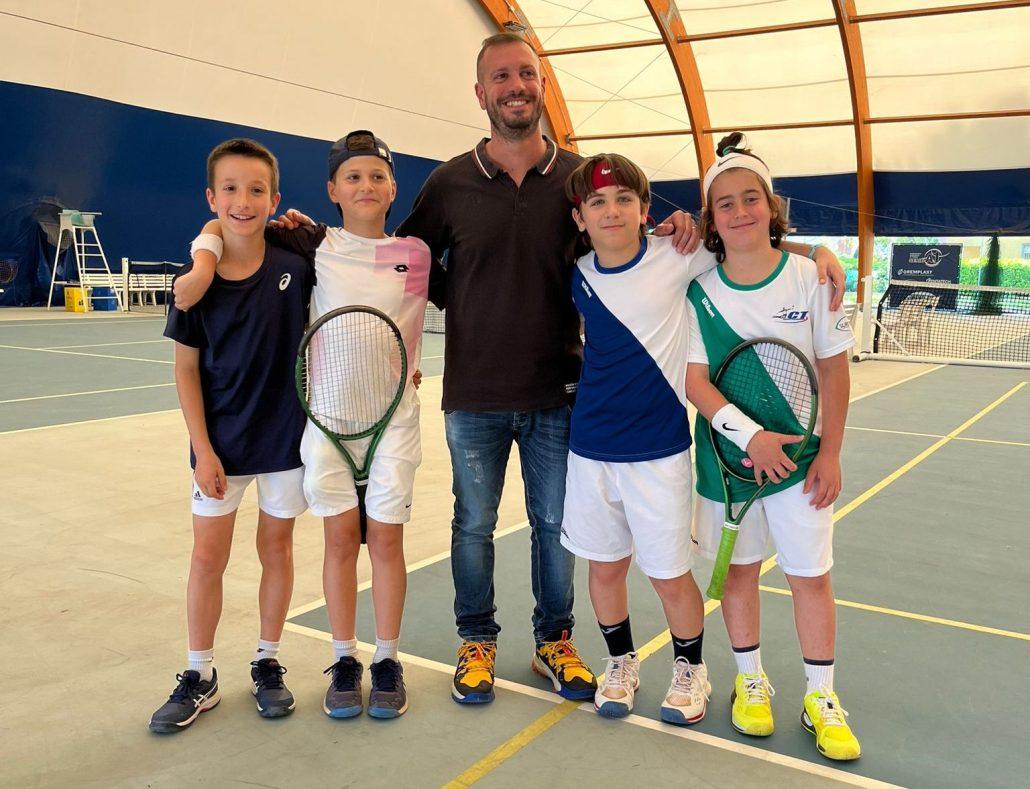 La squadra Under 12 maschile del Ct Massa Lombarda