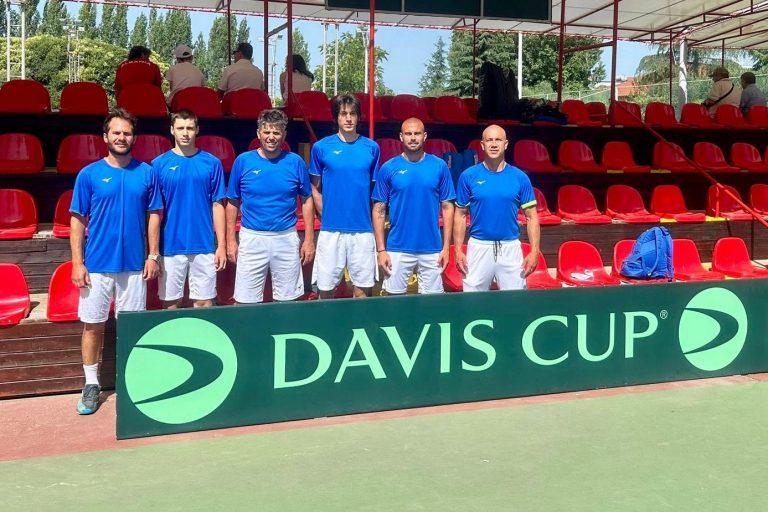 La nazionale sammarinese di Coppa Davis a Tirana