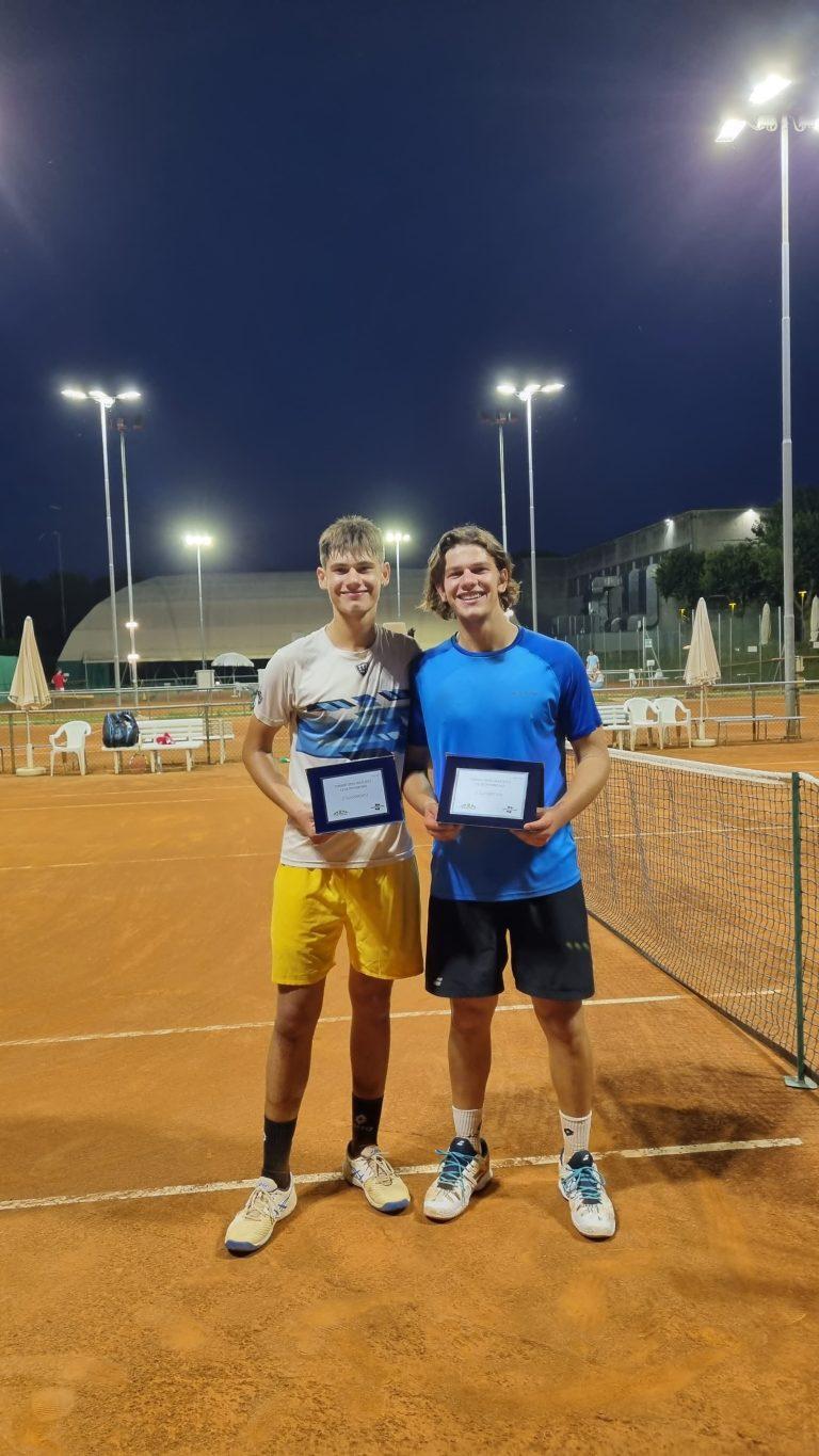 I finalisti all'Ippodromo, Tommaso e Nicola Filippi