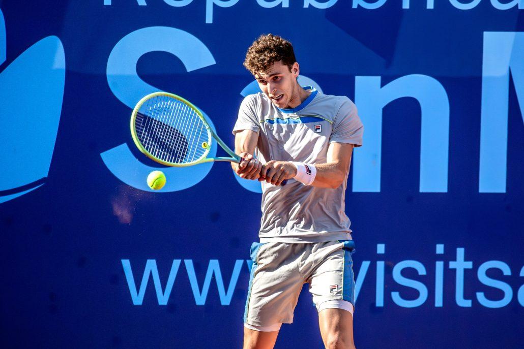 Il rovescio di Juan Manuel Cerundolo a San Marino