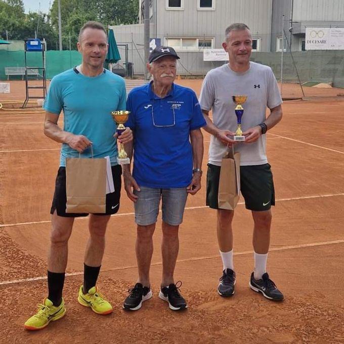 Concluso il torneo Veterani “Aon” del Ct Zavaglia: successi di Andrea Travaglini, Paolo Passerini e Franco Ghedini