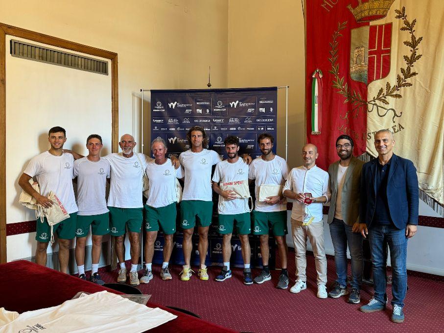 Tennis Club Viserba on fire: premiata dal sindaco la squadra promossa in A2, presentata la “Rimini Cup” Itf Women’s da 15.000 $ al via domenica