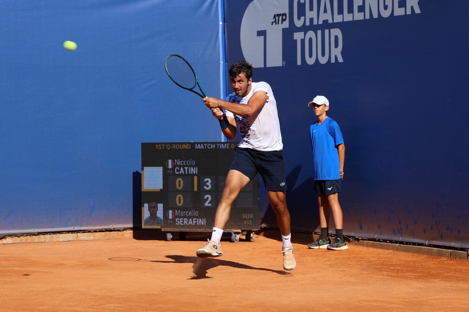 Marcello Serafini vola nei quarti nell’Itf di Pozzuoli, semifinali in doppio per Michele Mecarelli