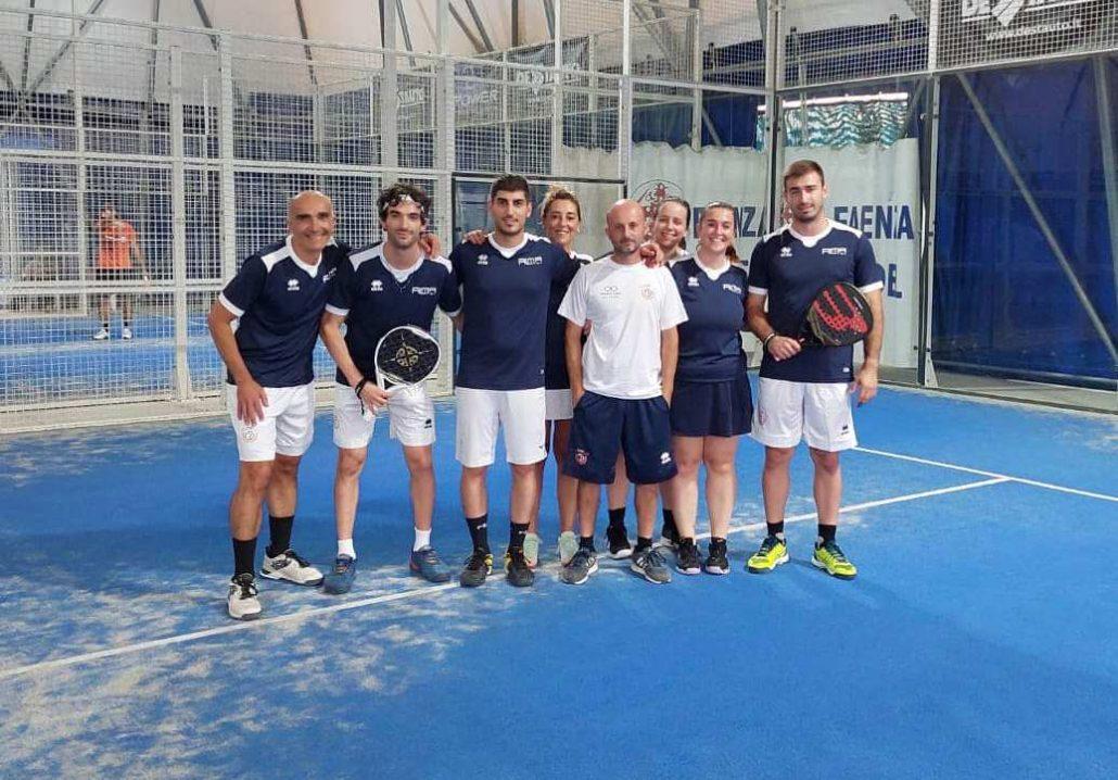 La squadra del Russi Padel alla finale regionale di Coppa dei Club 2024 MSP Italia