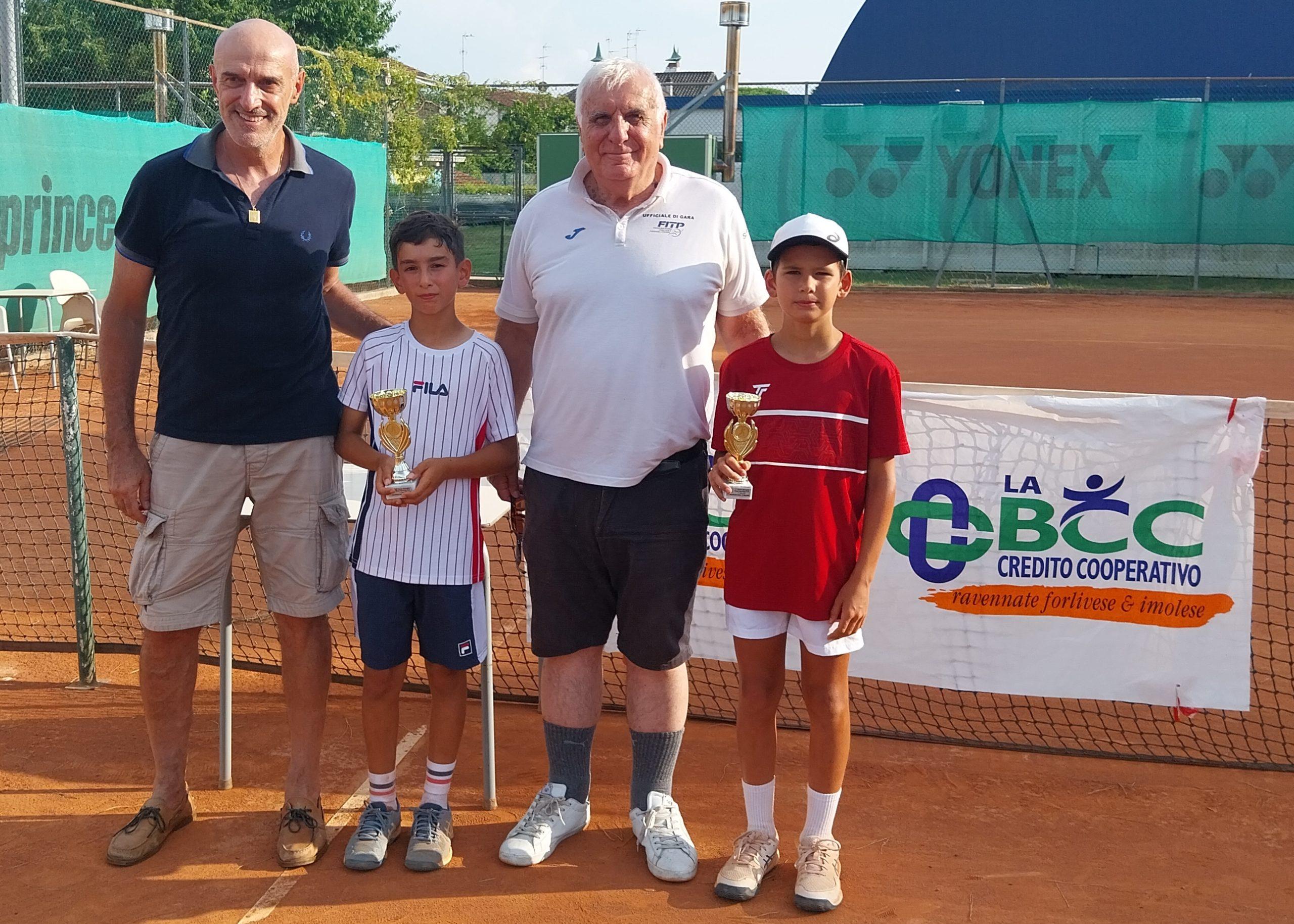 Torneo Under 12 e 14 Russi Sporting Club: De Vita e Picariello rispettano il ruolo di favoriti