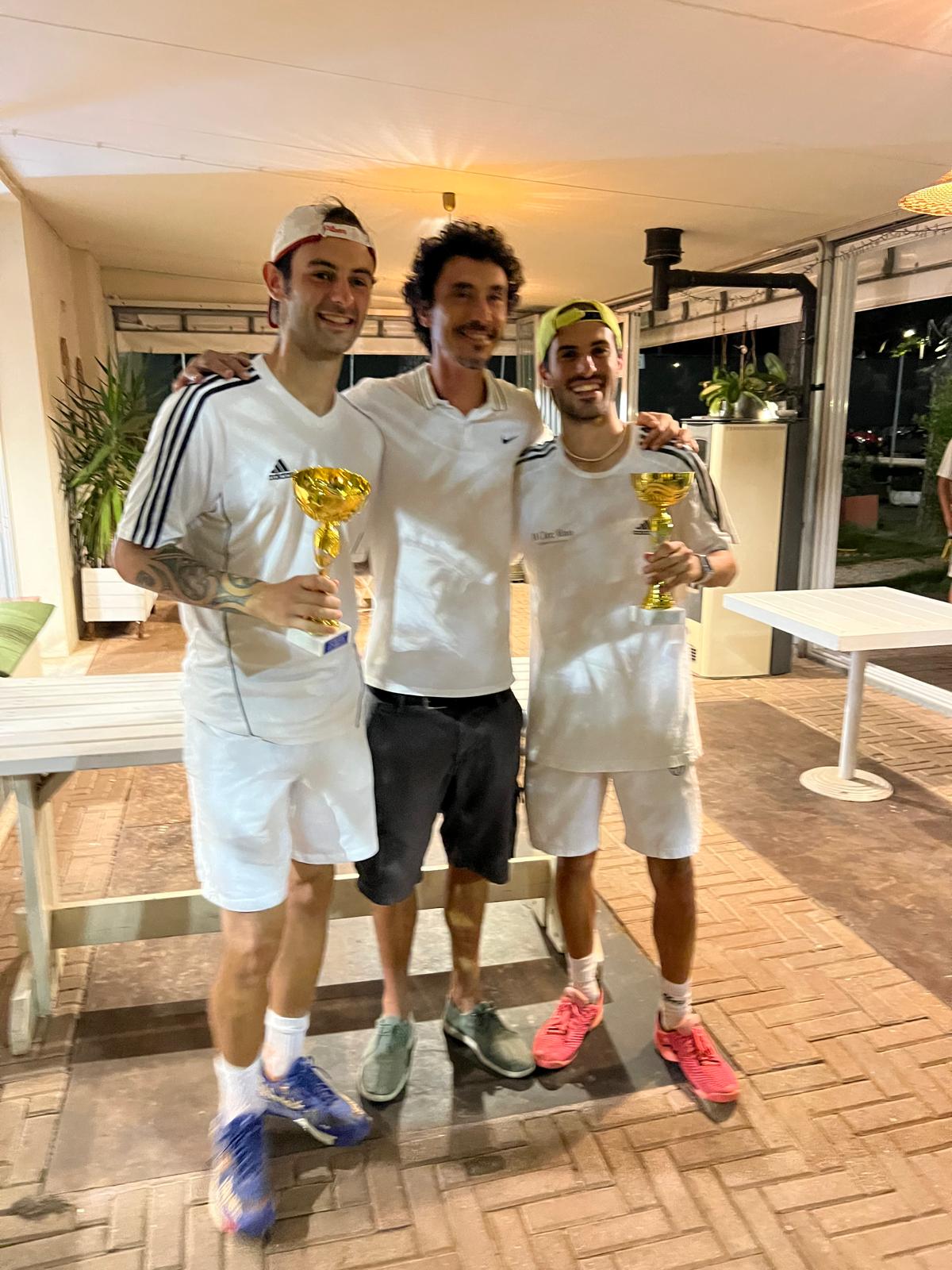 Tornei del Ct Parckin di Cesenatico: vincono il doppio Terranova-Gnoli, in singolare successi di Alessandro Terranova e Lucia Bassi