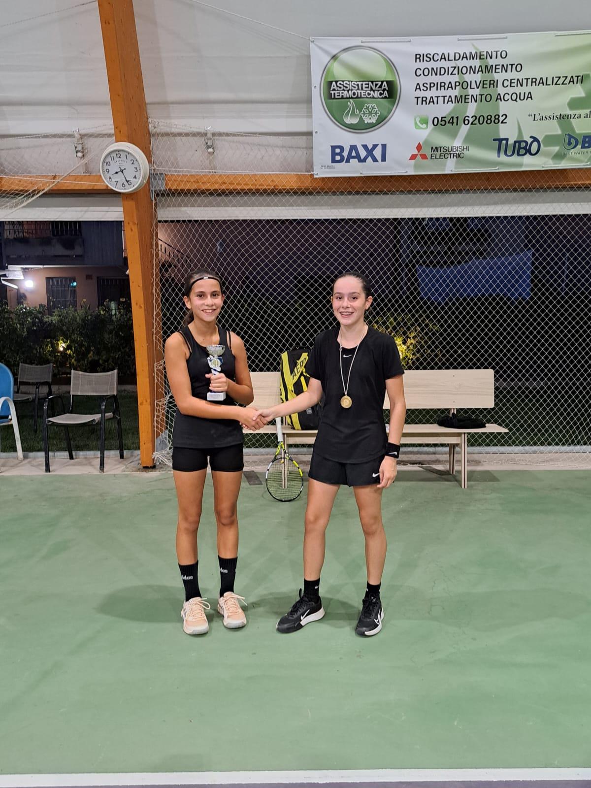 Trofeo giovanile “I Tesori del Rubicone” Under 14: Ginevra Baldazzi vince il femminile, Geremia Hanau trionfa nel maschile