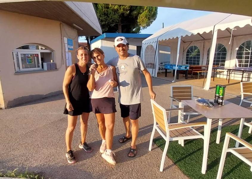 Tpra doppio femminile: Giulia Ravaioli ed Elena Tarini premiate da Andrea Melandri