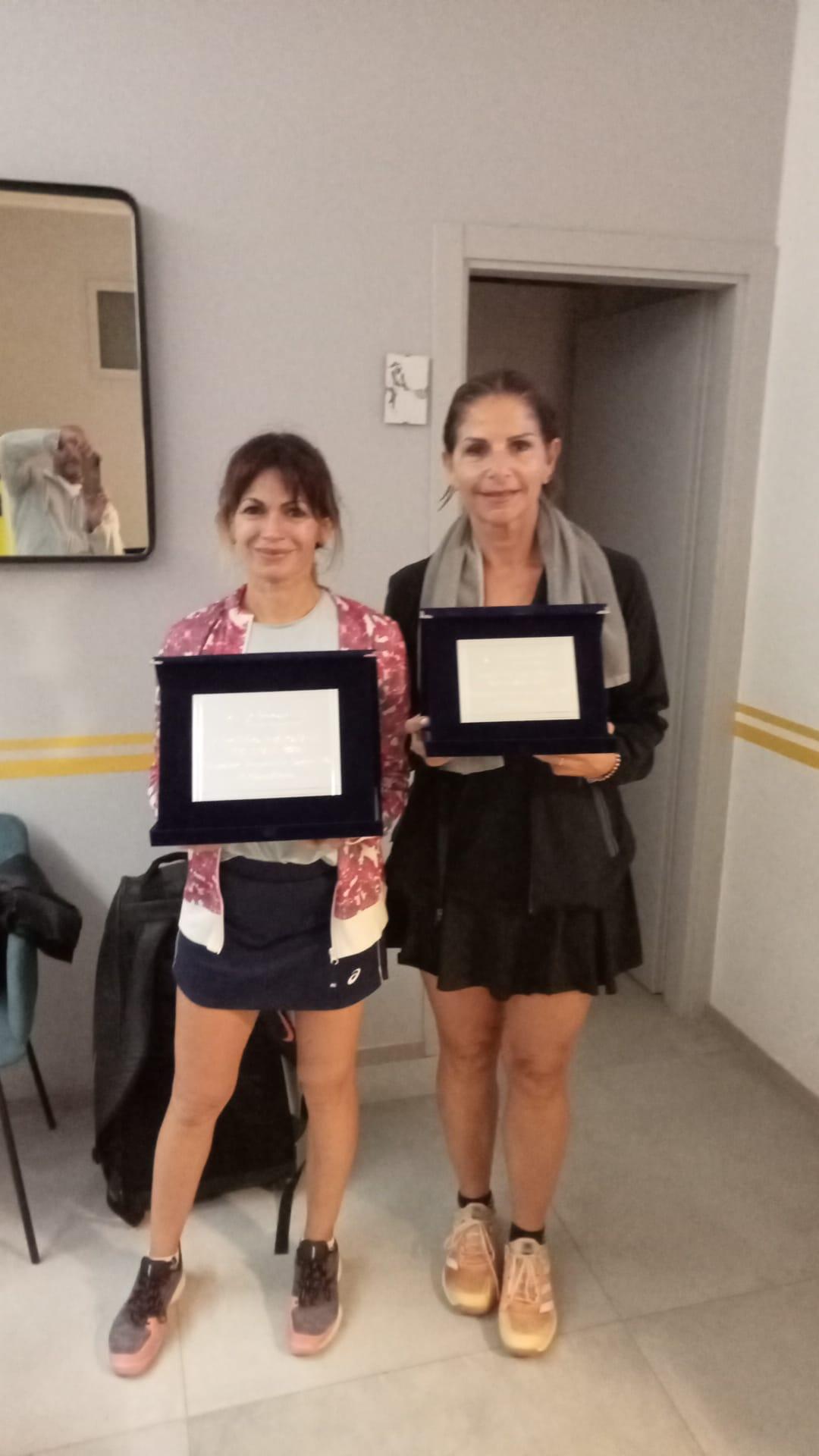 Torneo Veterani Ct Cicconetti: Manila Dall’Agata vince il torneo Ladies 40