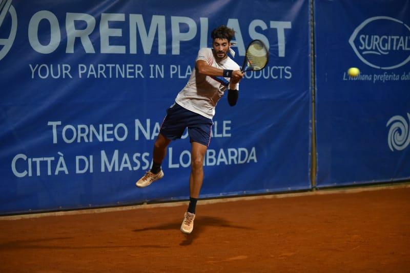 Stefano Baldoni in azione a Massa Lombarda