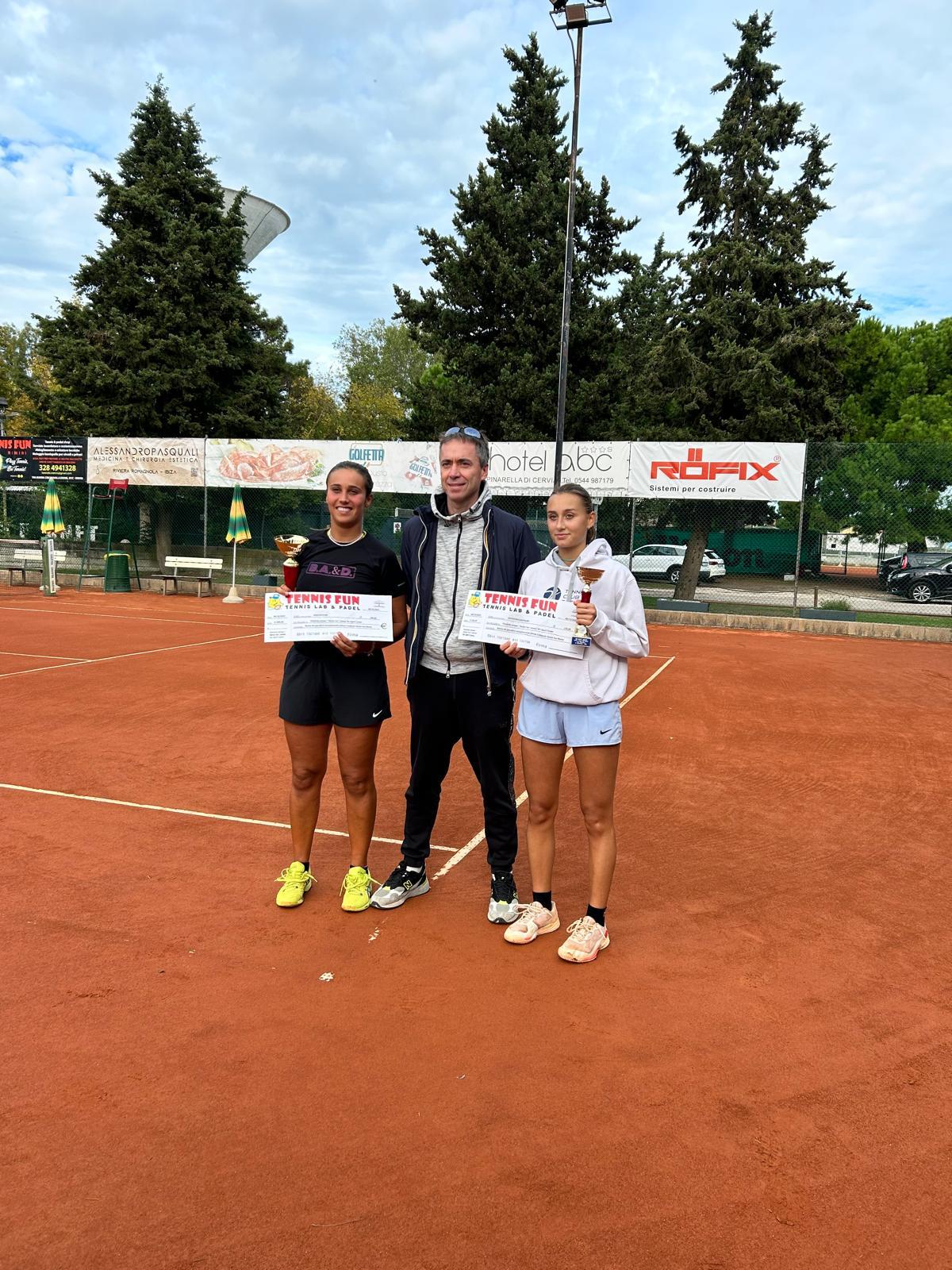 Martina Balducci batte Sofia Regina e si aggiudica l’Open del Ten Sport Center, il trofeo “Tennis Fun Rimini”