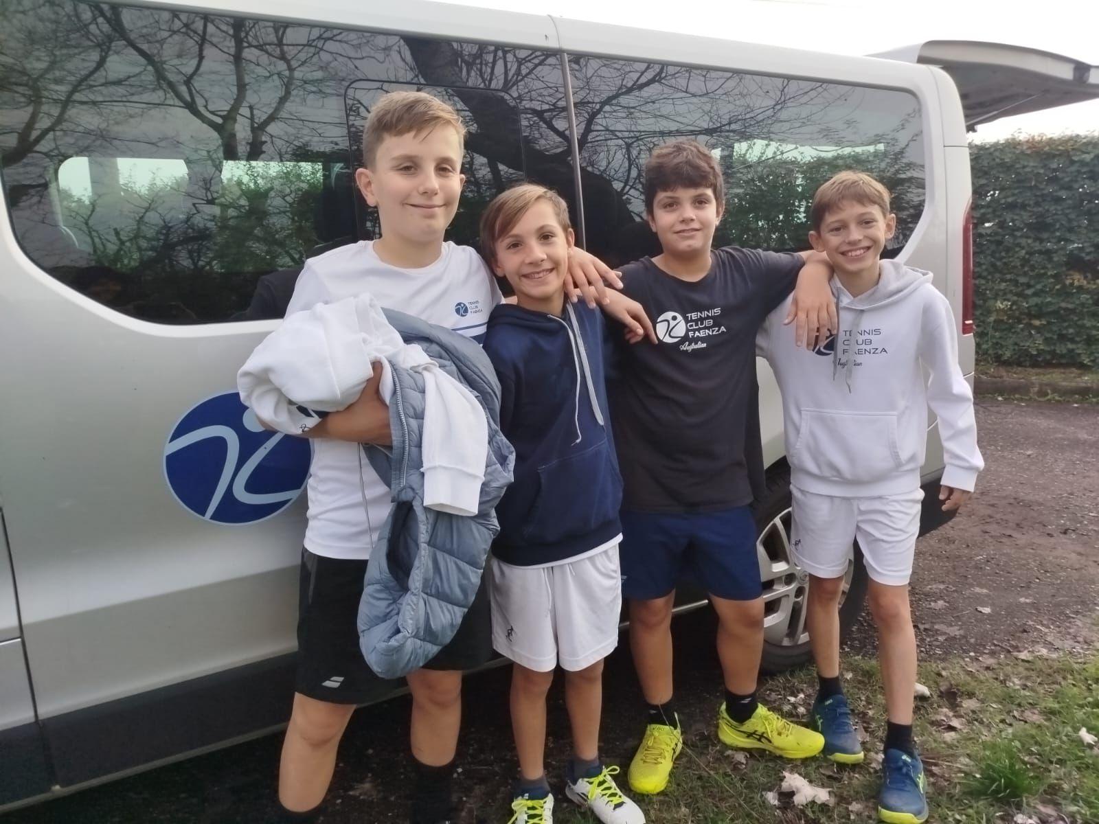 Tennis Club Faenza: cinque squadre giovanili in corsa nei trofei Bellenghi, Micheli e Biagi