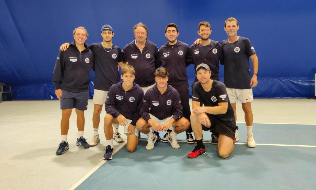 La squadra di serie A1 del Circolo Tennis Massa Lombarda