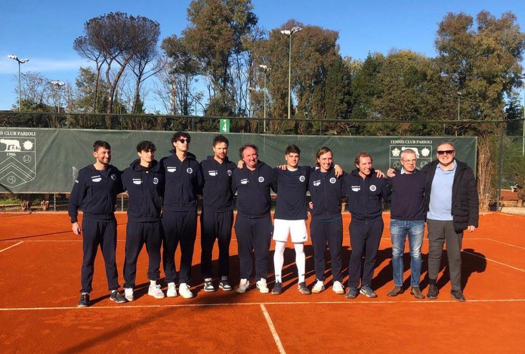Il Circolo Tennis Massa Lombarda sui campi del Tc Parioli Roma