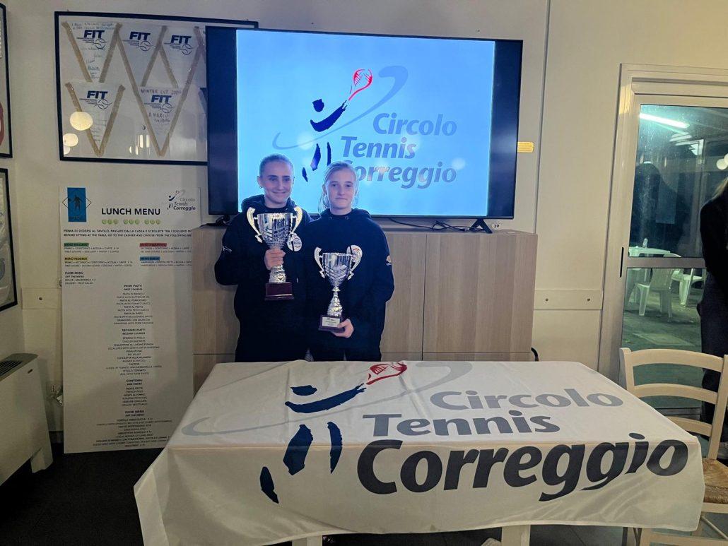 La premiazione di Campana e Foschini al Ct Correggio