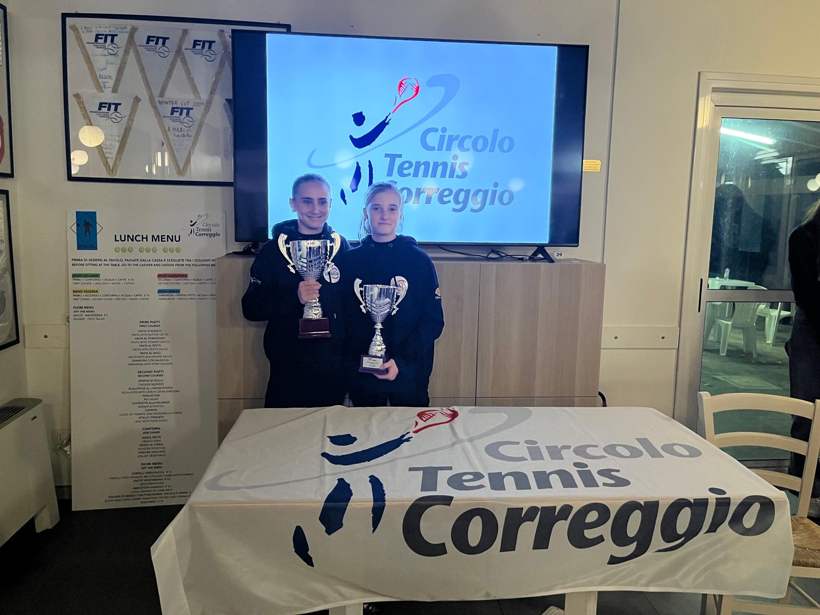 Master Regionale giovanile al Ct Correggio: vincono Campana e Gentile, finali per Rombi, Foschini e Kapros, semi per Angeli, Catallo e Cova