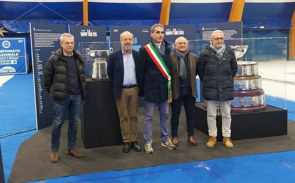 Dal Quirinale a Massa Lombarda i trofei di Coppa Davis e Billie Jean King Cup