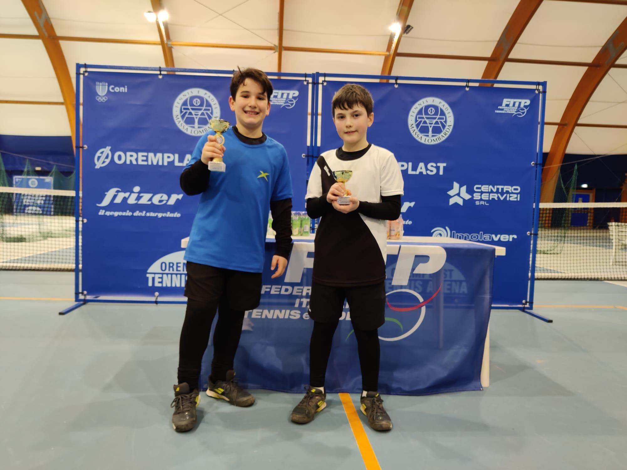Trofeo Frizer under 10 a Massa Lombarda: a segno Leonardo Castori e Vittoria Arginelli