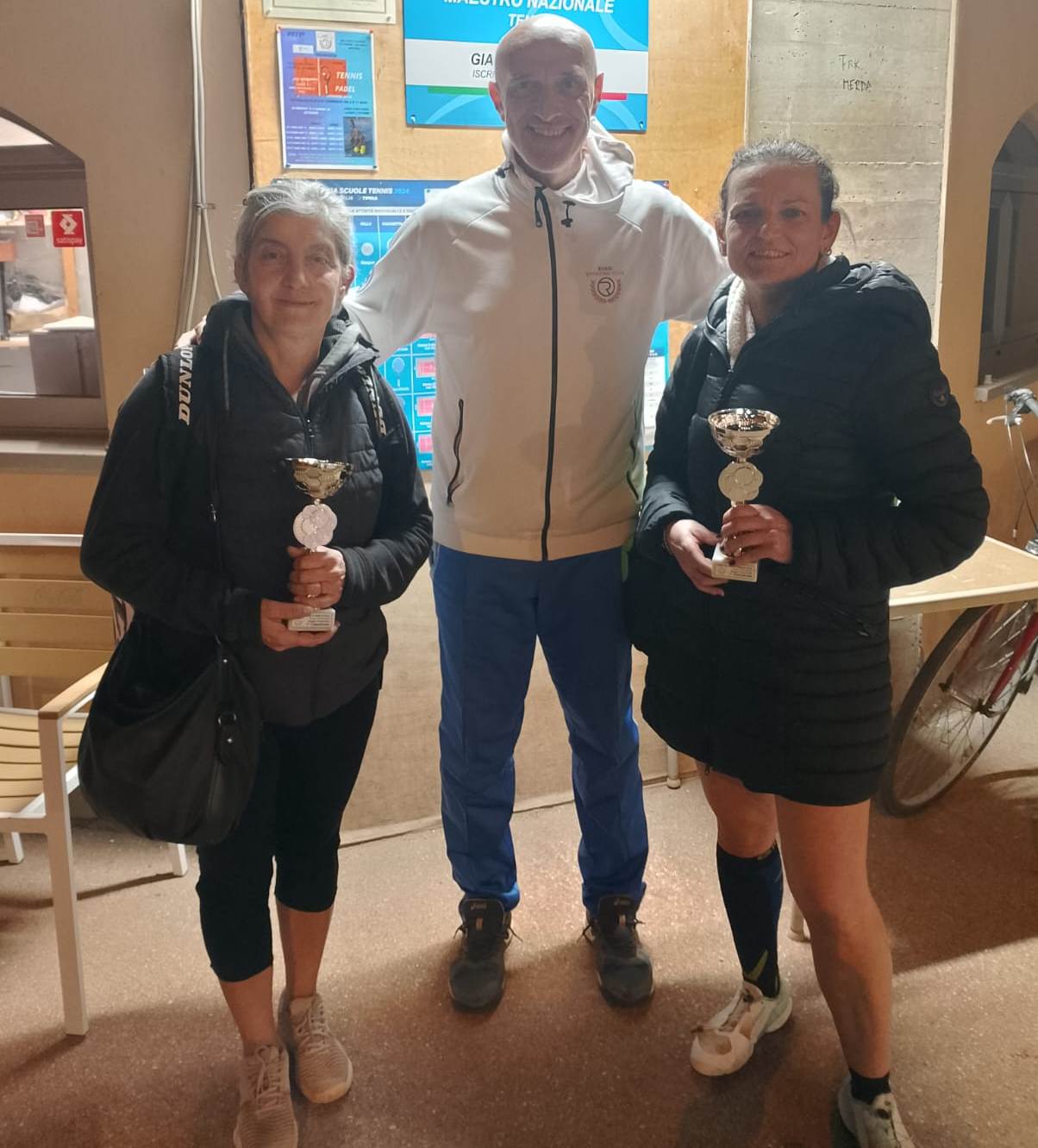 Circuito Tpra ‘Road to Torino 2025’: Camurri-Zini conquistano il doppio femminile Expert Level al Russi Sporting Club