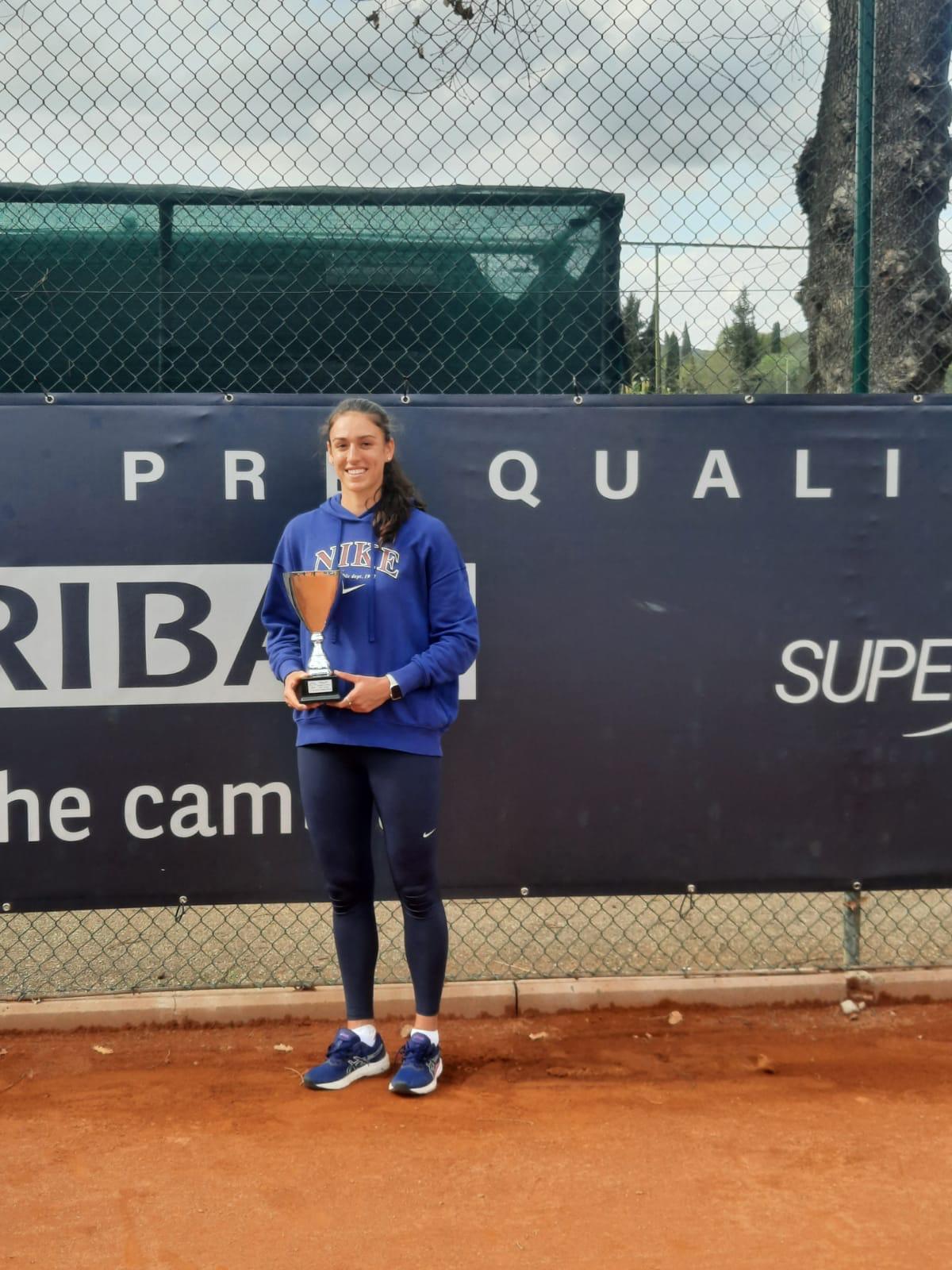Marta Lombardini si ferma solo in finale nelle prequalificazioni Bnl di Firenze