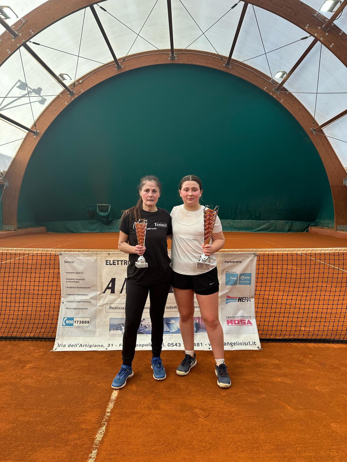 Anastasia Lugaresi batte Elisabetta Zoffoli nel derby e si aggiudica il torneo di 3° categoria del Ct Cesena