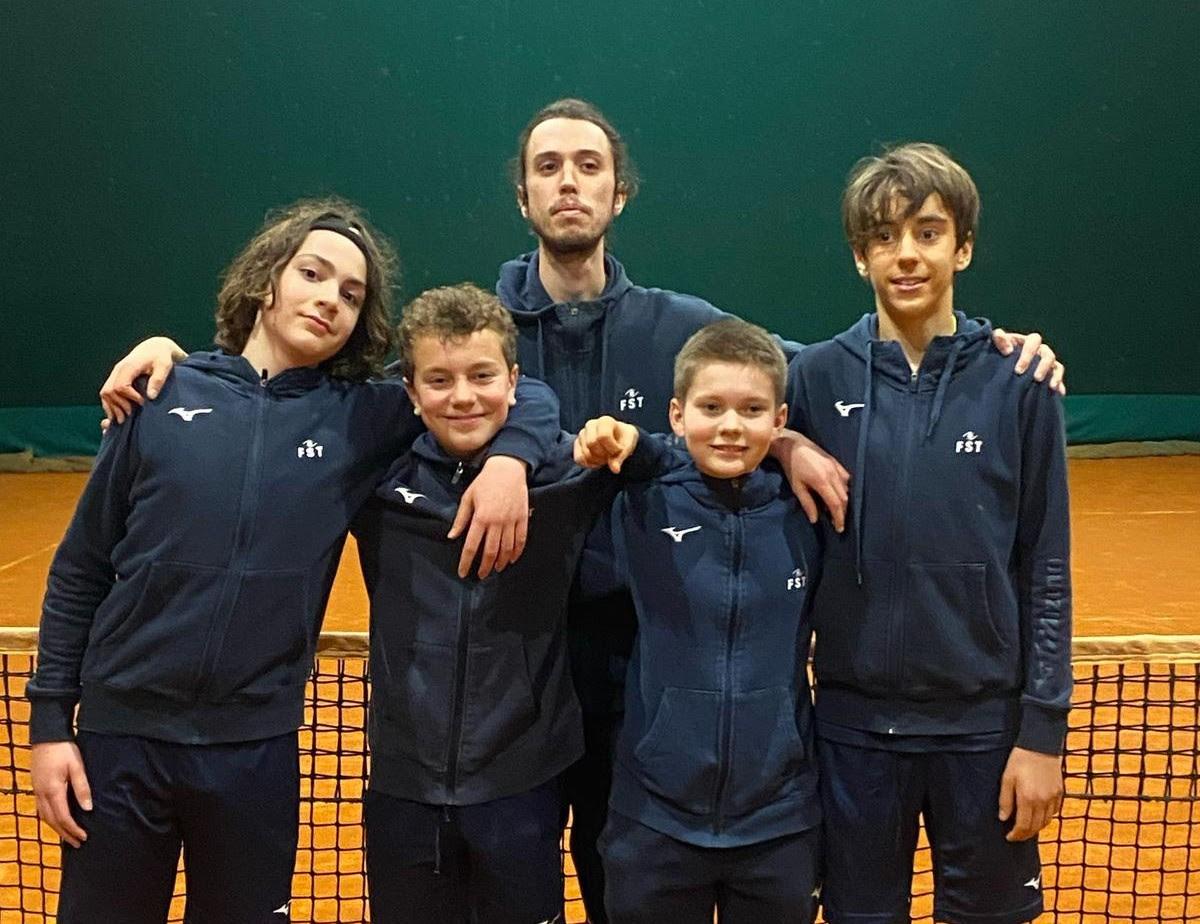 Gli allievi della Scuola Federale Tennis San Marino protagonisti su più fronti
